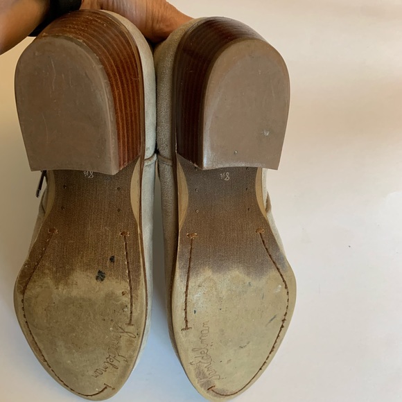 Sam Edelman Suede Booties - Petty putty - Picture 6 of 11